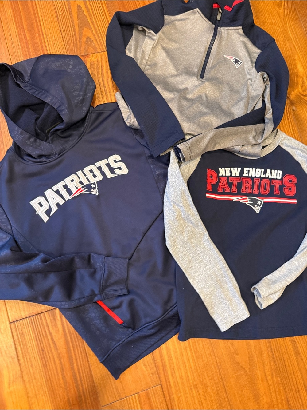 NFL youth small (8) patriots set